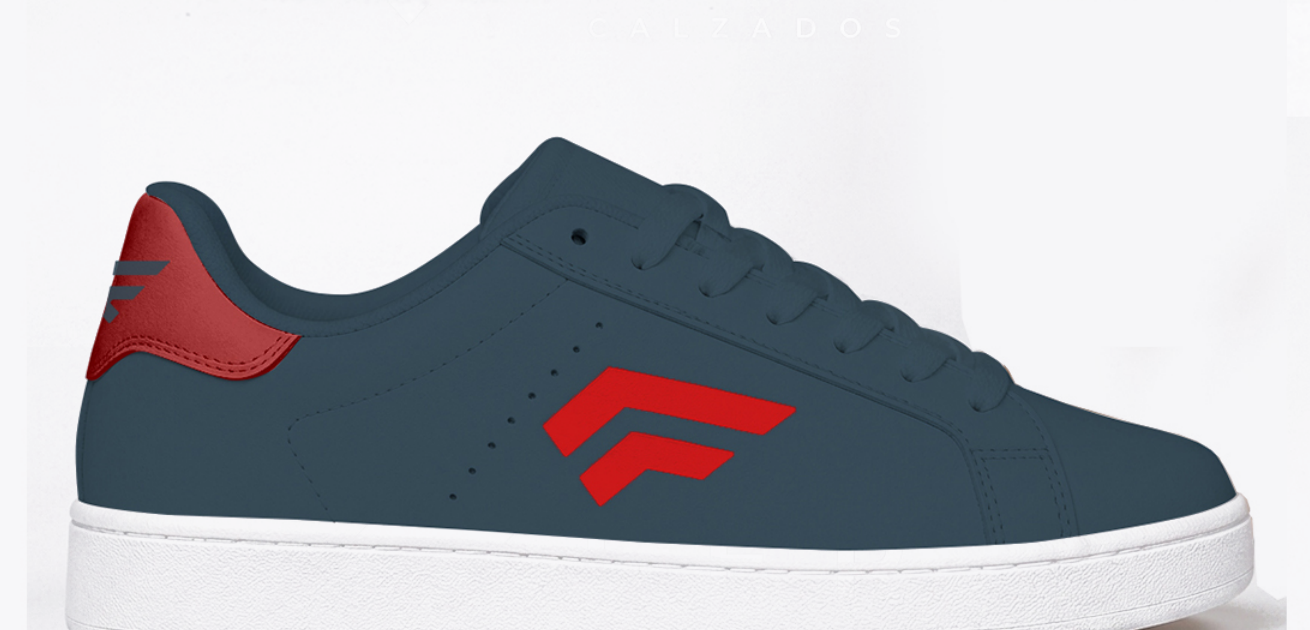 FER Calzados - modelo Runner Classic azul y rojo